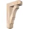 Ekena Millwork Balboa Craftsman Smooth Bracket w/ Offset Brace, Douglas Fir, 7 1/2"W x 24"D x 36"H BKT0806X24X36BOA04SDF - alternate 1